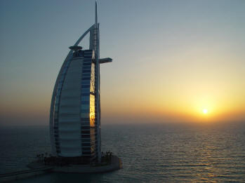 The Burj al-Arab Hotel 